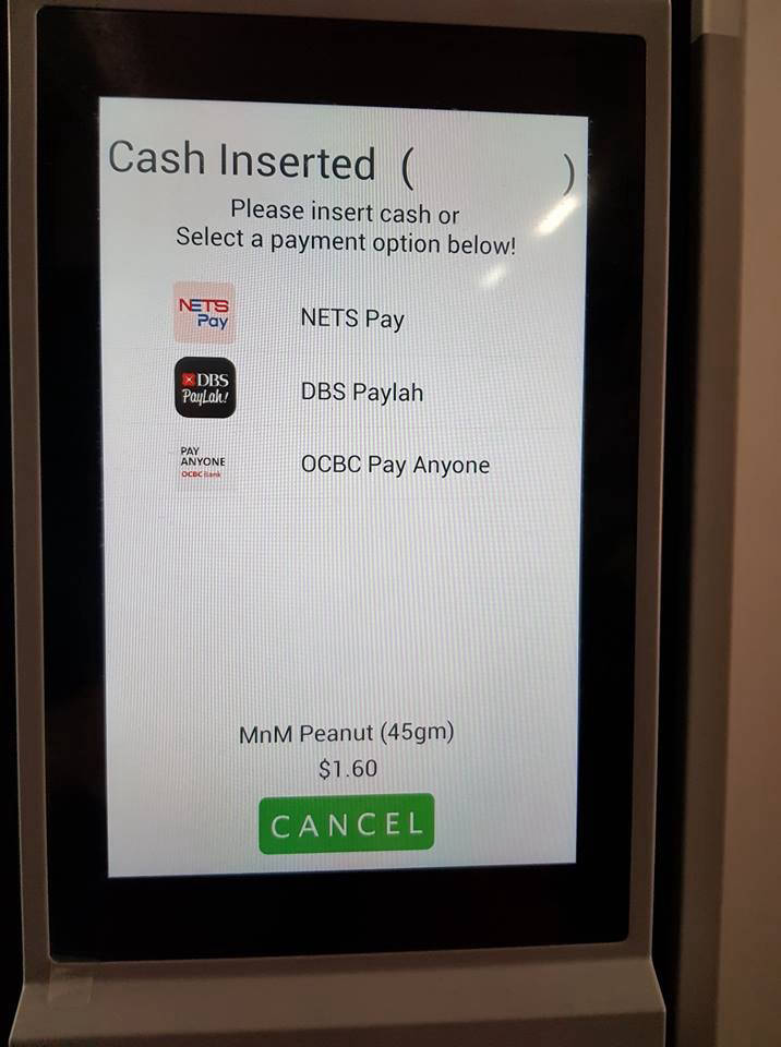 Integration Of NETS QR To Existing Vending Machines