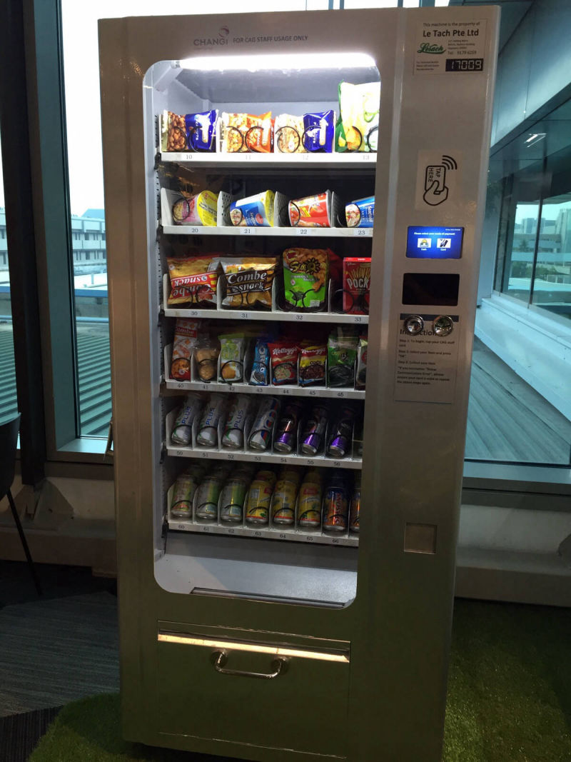 Changi Airport Group Staff Smart Vending