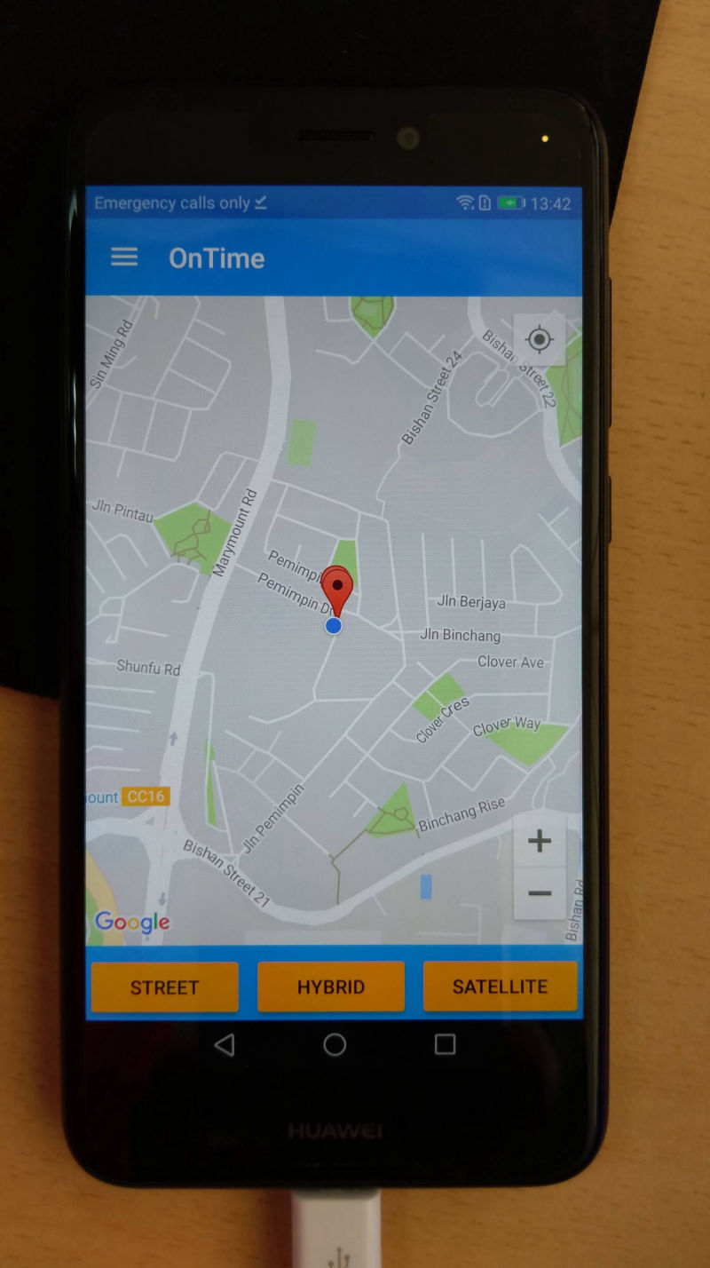 On-Time Mobile Attendance App Location Tagging