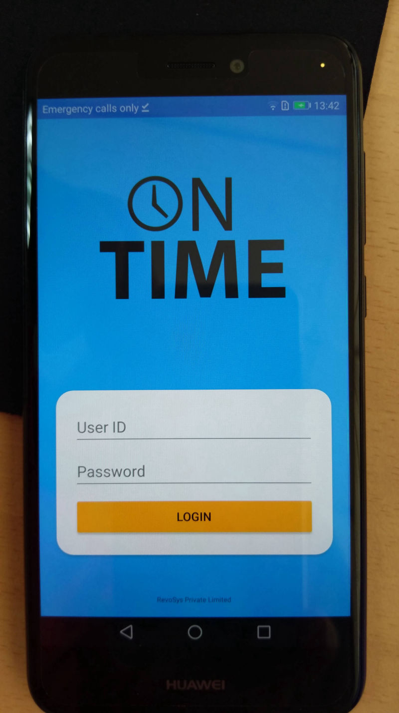 On-Time Mobile Attendance App